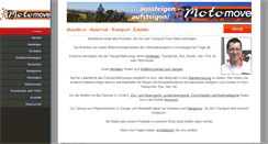 Desktop Screenshot of motomove.de